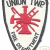 UNITED STATES Union Township Fire Department sleeve patch img37155