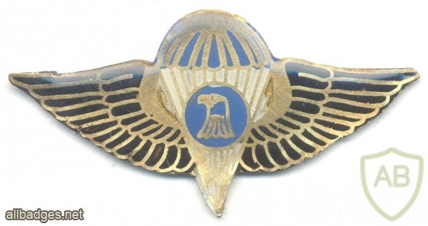 IRAQ Republican Guard "Thunder"  Parachute beret badge, blue and black, pre-1991 img37147