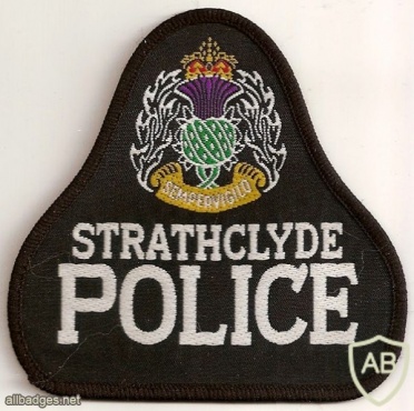 Scotland - Strathclyde Police arm patch, type 2 img37380