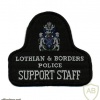 Scotland - Lothian and Borders Police Support Staff arm patch