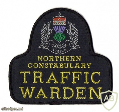 Scotland - Northern Constabulary Traffic Warden arm patch img37373
