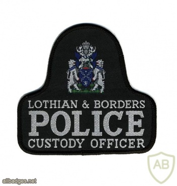 Scotland - Lothian and Borders Police Custody Officer arm patch img37365