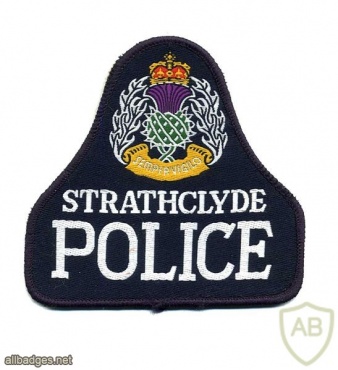 Scotland - Strathclyde Police arm patch, type 2 img37378