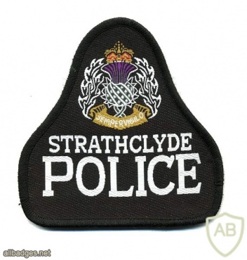 Scotland - Strathclyde Police arm patch, type 2 img37377