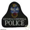 England - Devon & Cornwall Police arm patch
