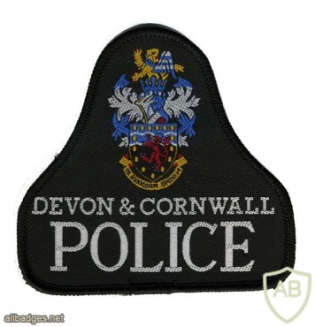 England - Devon & Cornwall Police arm patch img37393