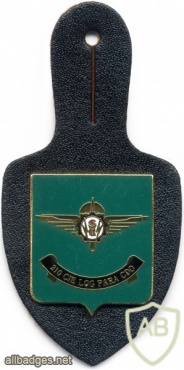 BELGIUM Parachutist 210th Para-Commando Logistics Company pocket badge img37404