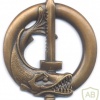 FRANCE Army Underwater Intervention Specialist Diver qualification badge