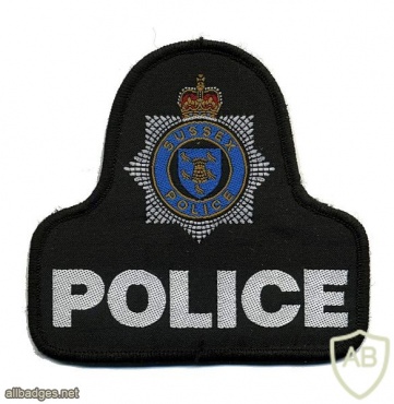 England - Sussex Police arm patch img37446