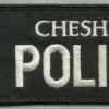 England - Cheshire Police patch img37474