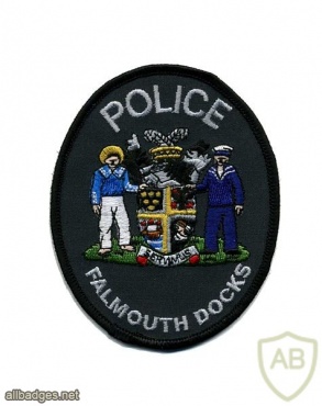 Falmouth Docks Police arm patch img37483