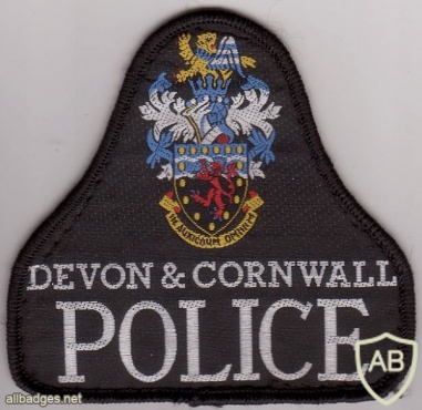 England - Devon & Cornwall Police arm patch img37475