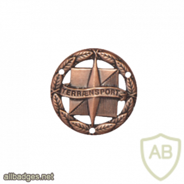 Danish Army Orienteering qualification badge, bronze img37519