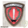 ITALY Infantry school sleeve patch
