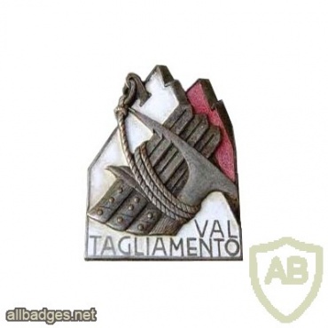 Italian Alpine battalion Val Tagliamento breast badge img37530