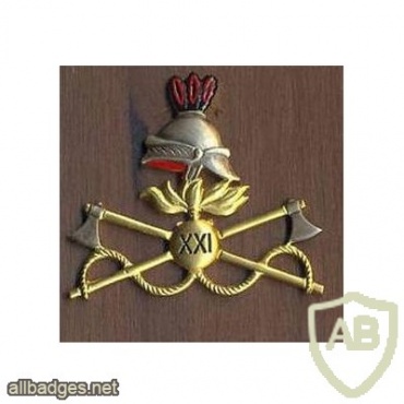 Italian 21st Battalion of Pioneers badge img37580