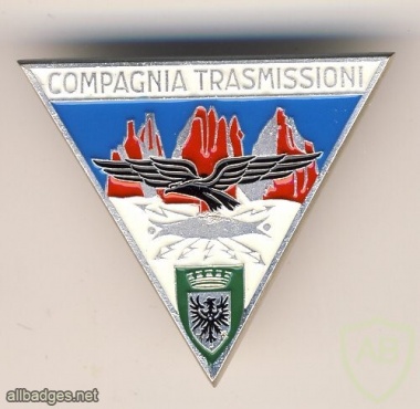 Italian 2nd Alpine Signal Regiment, Signal Company "Tridentina" badge img37594