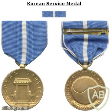 Korean Service Medal, 1950-54 img37750