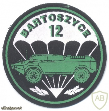 POLAND 12th Reconnaissance Battalion parachutist patch img37957