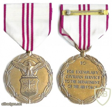 Department of Defense, department of the Air Force - Exemplary Civilian Service Award img38075