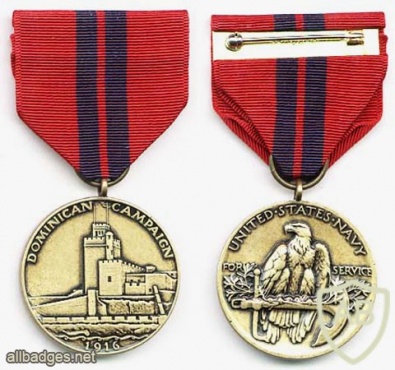 Dominican Campaign Navy Medal img38137