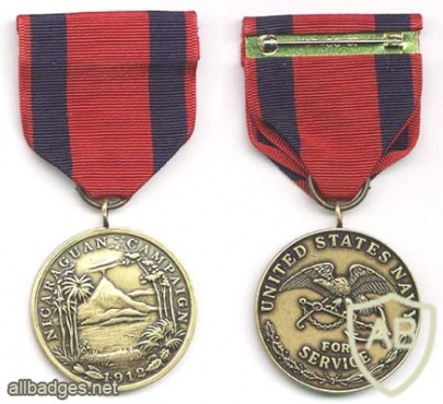 Nicaraguan Campaign Navy Medal, 1912 img38103