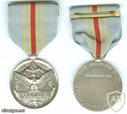 Department of Defense, Department of the Air Force - Civilian Award of Valor, silver img38052