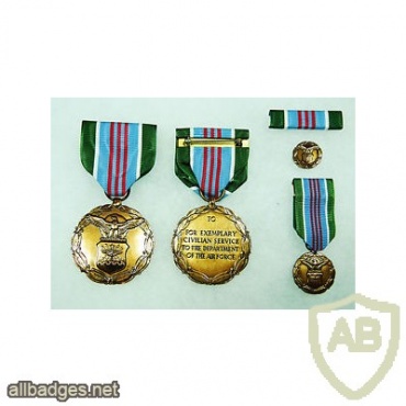 Department of Defense, Department of the Air Force - Exemplary Civilian Service Award img38056
