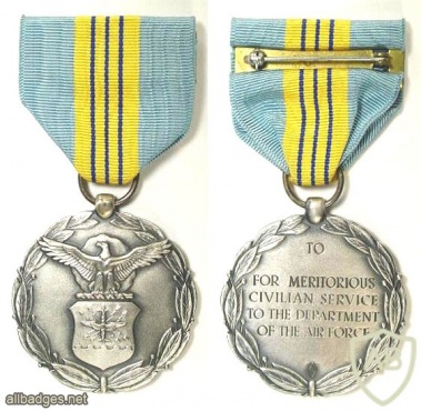 Department of Defense, department of the air force - Meritorious Civilian Service Award img38038