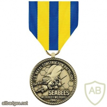 NAVY SEABEES COMMEMORATIVE MEDAL img38232