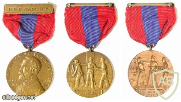 West Indies Naval Campaign (Sampson Medal) img38265