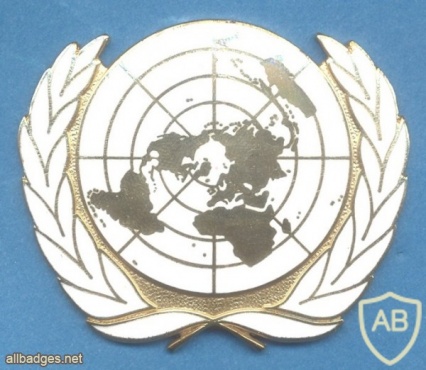 UNITED NATIONS Peacekeepers beret badge img38331