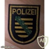 Germany Saxony State Police patch, 1