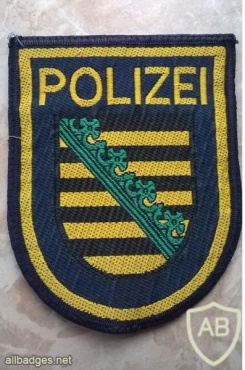 Germany Saxony State Police patch img38483