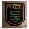 Germany Saxony State Police patch, 2