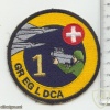  SWITZERLAND 1st AA Group of guided missiles, Staff Battery patch img38468