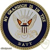 My Grandson is in the Navy Lapel Pin
