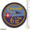  SWITZERLAND 6th Stinger Light AA Unit, Staff battery patch