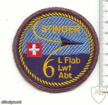  SWITZERLAND 6th Stinger Light AA Unit, 2nd battery patch img38938