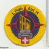  SWITZERLAND 11th Light AA Unit, 1st battery patch img39317