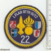  SWITZERLAND 22nd Light AA Unit, 3rd Battery patch, type 3