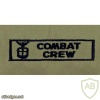 Air Force Combat Crew Embroidered ABU Badge