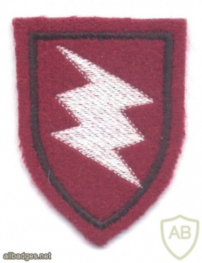 LATVIA National Guard Special Task Force "Vanags" unit beret badge, embroidered, 1992-2003 img39695