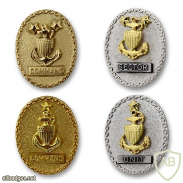 Coast Guard CPO command identification badge img39958