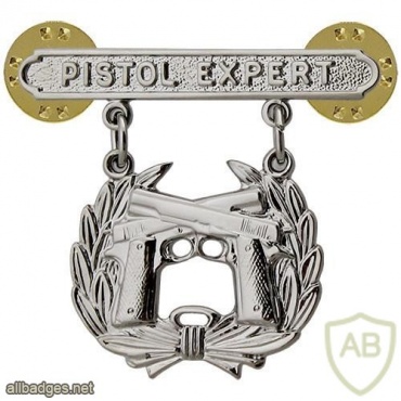 Marine Corps Pistol Expert Qualification Badge img40012