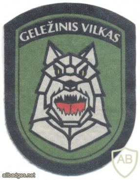 LITHUANIA Mechanised Infantry Brigade "Iron Wolf" sleeve patch, type 1, obsolete img40200
