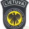 LITHUANIA Police Anti-terrorist Operations Unit ARAS sleeve patch, full color img40213