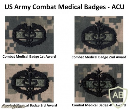 Army Combat Medical Badges, cloth img40542