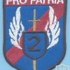 HUNGARY Defence Force 88th Rapid Reaction Battalion, 2nd Company sleeve patch, full color