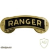 Army Ranger Tab, metal